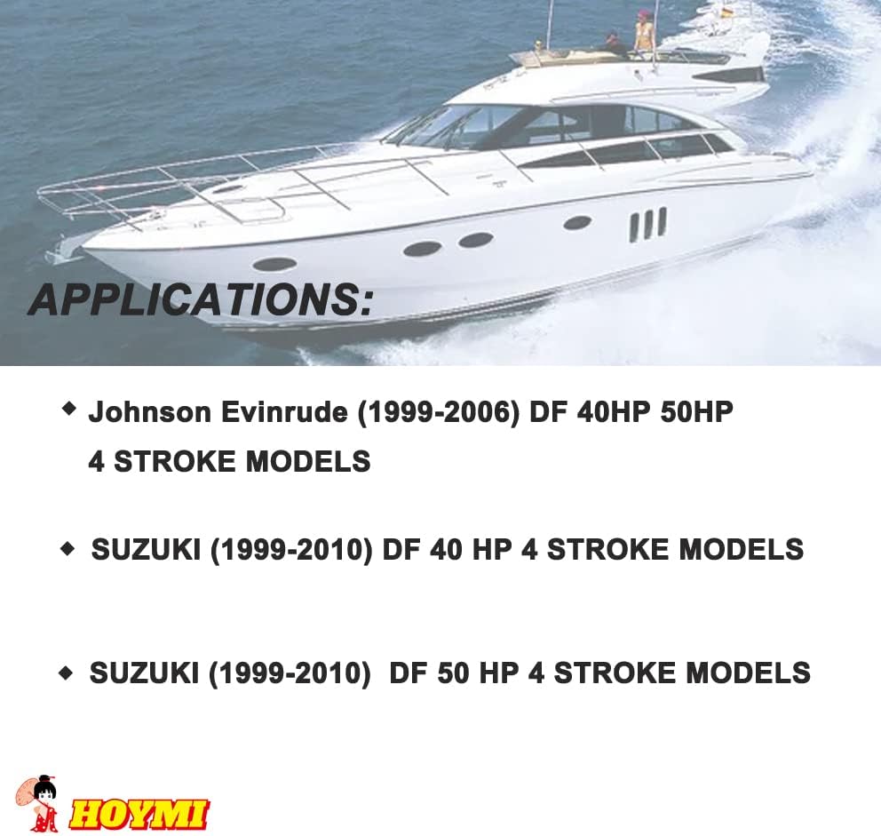 Hoymi 15410-87J00 para Suzuki Outdoard Filtle Filter Filter 5031400 DF40-DF50 Motocicleta e motor de barco