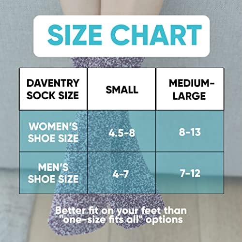 Daventry grossa meias aderentes para mulheres e homens | Meias para mulheres para mulheres | Sem deslizamento não