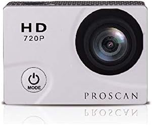 Câmera de ação Proscan Câmera de 30m à prova d'água com 2 LCD LCD View View 720p HD Sports Action Camera