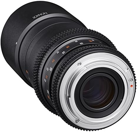 Rokinon Cine DS 100mm T3.1 ED UMC Full Frame Frame telefoto Macro Cine Lens para Olympus, Panasonic & Blackmagic Micro Four Câmeras de Terços
