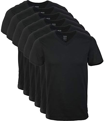 Camisetas de decote em V de Gildan, Multipack, estilo G1103
