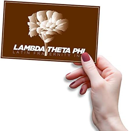 Lambda Theta Phi licenciado adesivo de decalque 3x5 polegadas Decoração de laptop
