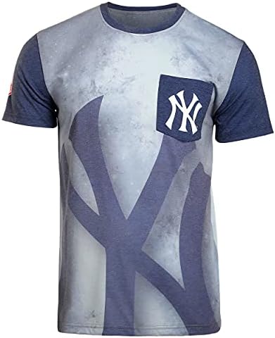 Camiseta de bolso de logotipo do FOCO MLB MLB Big Graphics