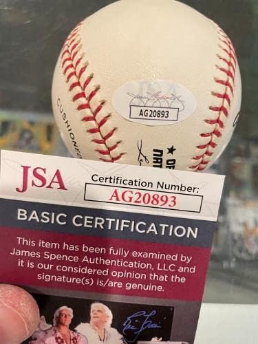 Jesse Bill Batman William Negro Ligas Single Signated Baseball JSA Mint - Bolalls autografados