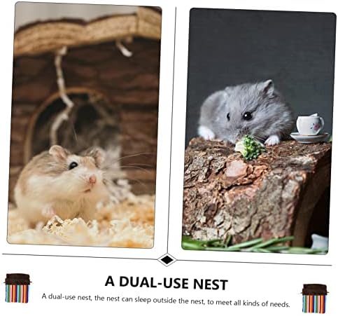 IPETBOOM 1PC Pets para animais quentes Hamster Squirrel Animal Caver
