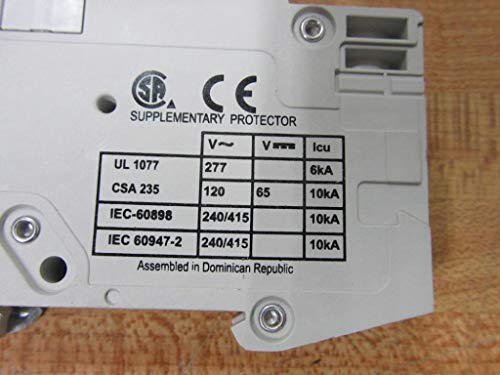 Eaton wms1c04 disjuntor 6amp 10ka tipo c espul1077 wms1c04