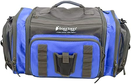Frogg Toggs Pesca pesada Tackle Duffle Bag, azul, 3700