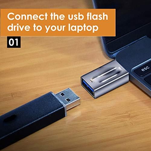 Yfqhdd tipo C otg USB3.0 Um adaptador C feminino para USB, usado para carregar e sincronizar o conversor de telefone celular, laptop, tablet N212