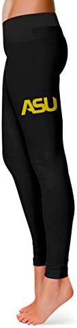 Perneiras de cintura alta feminina com logotipo na coxa - tecido elástico de quatro maneiras, perfeito para o treino e