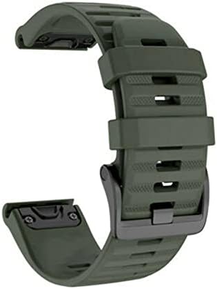 Gikos New 20 20 22 26mm Silicone Sport Silicone Watch Band Strap for Garmin Fenix ​​5x 6x Pro 5 6 5s mais 6s 3 3hr Watch EasyFit Wrist