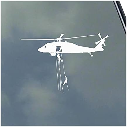 Piloto de UH-60 Black Hawk com talha de adesivo de vinil Decal