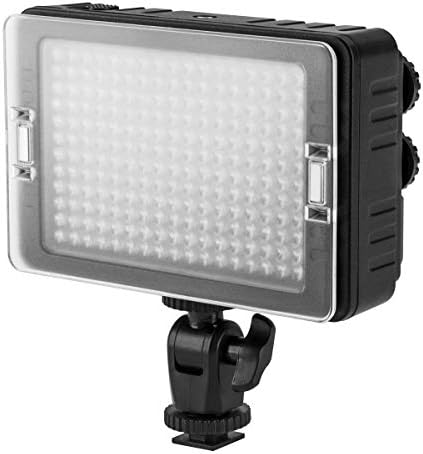 Clar 204 Phantom Series Bi-Color na câmera Pacote de luz LED com bateria de 2x Green Extreme NP-F550, carregador duplo