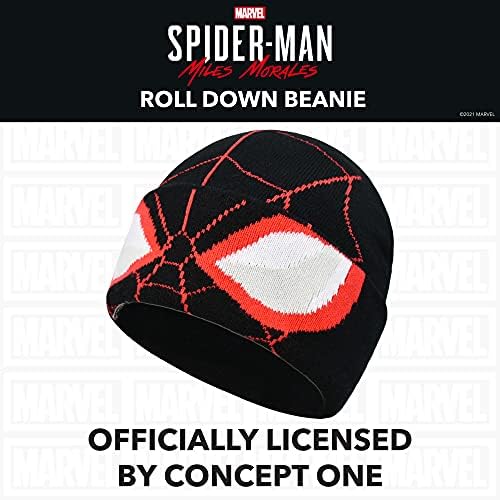 Conceito One Marvel Spider-Miles Miles Morales Roll Down Buff Feanie Chap