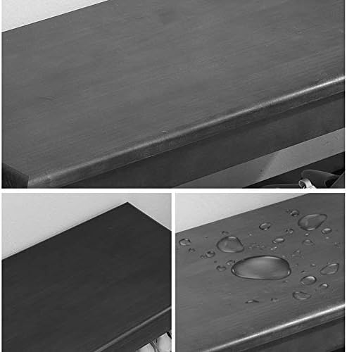 Prateleiras duráveis ​​htllt bench de sapatos nórdicos, gabinete de sapato de madeira maciça, simples-1