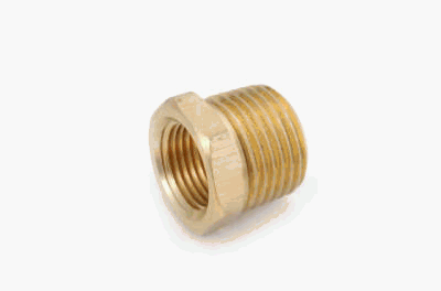 Anderson Metals-06110-1604 Faixação de tubos de latão, bucha sexta