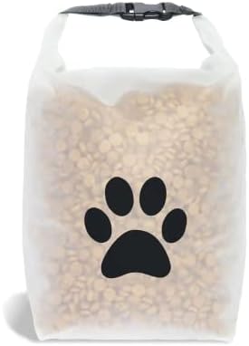 Rezip Bolsa de armazenamento de alimentos para animais de estimação | BPA sem grau alimentar, cofre para animais de