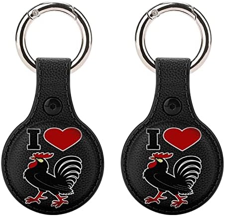 I Love Cock Protective Case Compatível para Airtag Anti-Perd Locator Solder com anel-chave para carteira de colarinho de gato cães animais de estimação