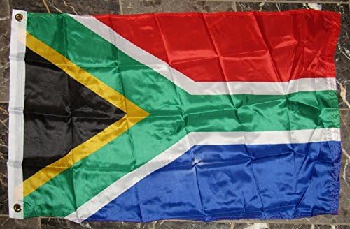 2x3 Bandeira da África do Sul 2'x3 'Casa Banner Brass ilhós