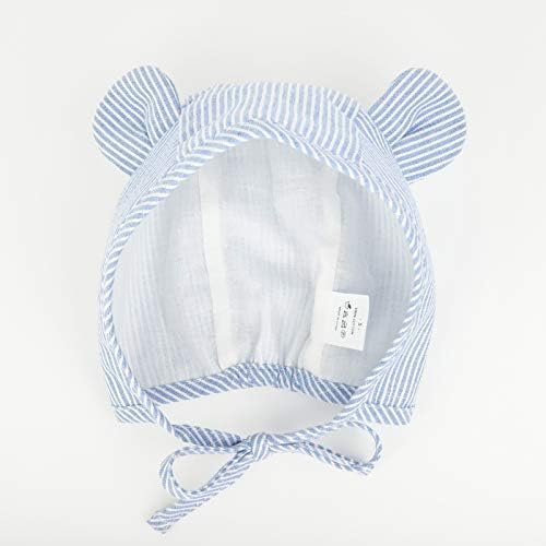Jellytree Baby Hat Bonnet Muslin forring Urry Bunny Chapéu de Páscoa Cotton Cotddler Fashion Neutral Bantar