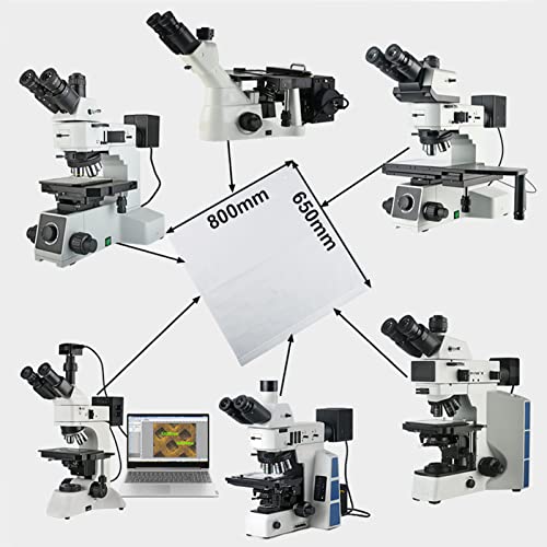 Tampa do pó do microscópio, portátil Good Match 800x650mm Microscópios de design padrão PVC para manutenção