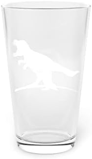 Cerveja de vidro de cerveja Dinossauros hilariantes de 16 onças Cockatie