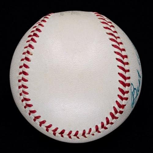 Excepcional dos anos 50 Ted Williams Single Signed Oal Baseball JSA Loa - Bolalls autografados
