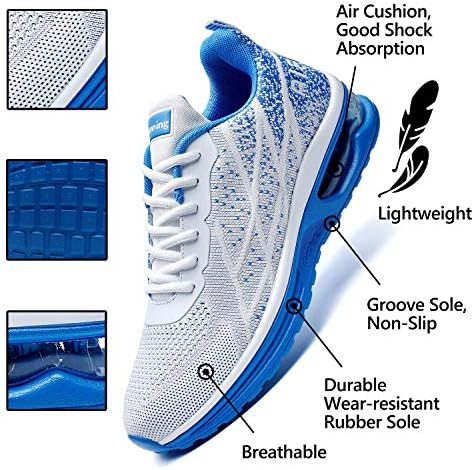M Magper Mens Air Running Shoes Athletic Non Slip Walking Tennis Sneakers)…