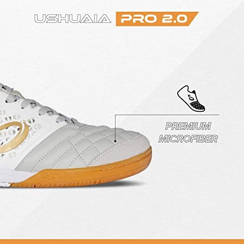 Senda Ushuaia Pro 2.0 futebol interno, tribunal e sapatos de futsal e meias de preensão de gravidade