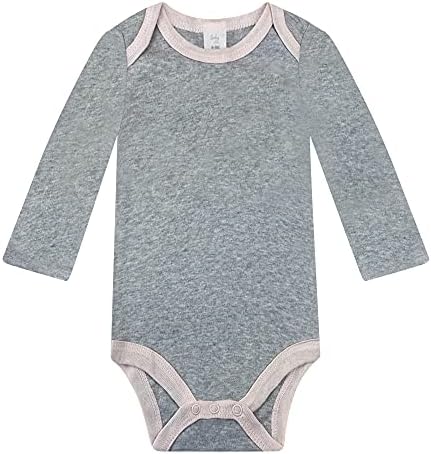 Modern Baby 3-Pack Bodysuits de manga curta para bebês para recém-nascidos e infantil unissex menino e menina algodão