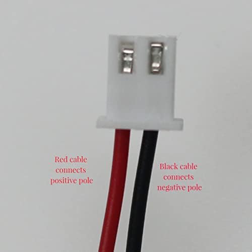 HSF 10Sets 26 AWG JST XH 2,54 mm 2 pinos do conector do macho com fio de cabo do conector do terminal preto de 200 mm e conector da placa feminina para transmissão de sinal, lâmpada de led de led, bateria de brinquedos