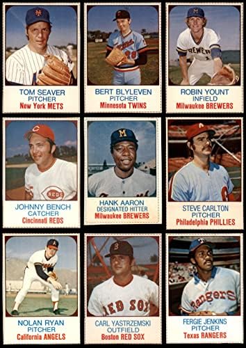 1975 Hostess Baseball Parcial Complete Conjunto Ex/Mt
