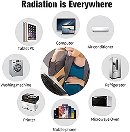 Tecido Faraday de cor Cradzza, EMI, RF e RFID Shielding Fabric, incluem íons de prata, material de proteção contra radiação
