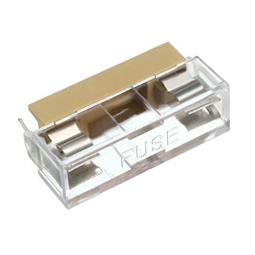 UXCELL 10PCS 250V 10A Terminais duplos 6 x 30mm Case