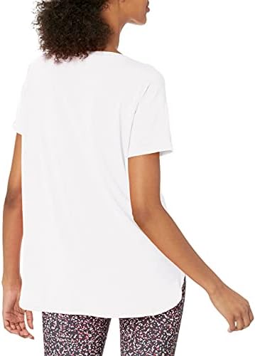 Essentials Studio feminino Camiseta leve e leve da tripulação, multipacks