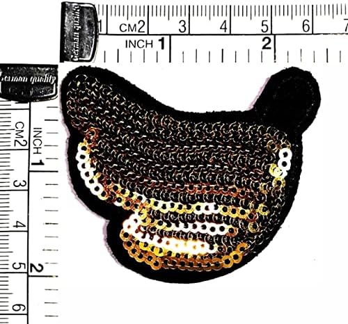 Kleenplus mini lantejouno banana costurar ferro em manchas bordadas de desenho animado adesivo de moda artesanato acessório