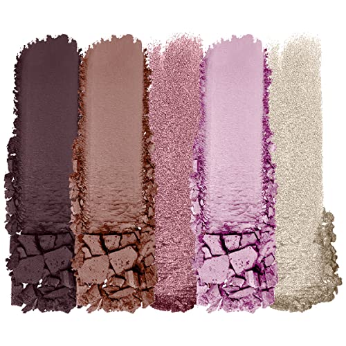 molhado n wild color ícone sombra maquiagem 5 paleta de pan, pecaleta roxa, fosco, brilho, metálico, longa, desgaste, rico pigmento