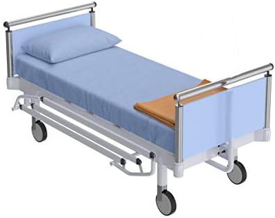 Lençóis de camas de hospital de 3 peças folhas padrão para algodão de cama de hospital - lençóis de camas de hospital conjuntos - de algodão egípcio 400 lençóis TC - lençóis do hospital