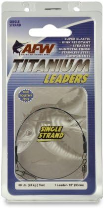 American Fishing Wire Titanium Single Strand Leader