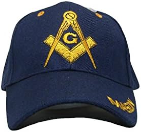 Infinity Superstore Blue e Gold Mason Masons Maçonason Lodge Ball Cap Hat Hat