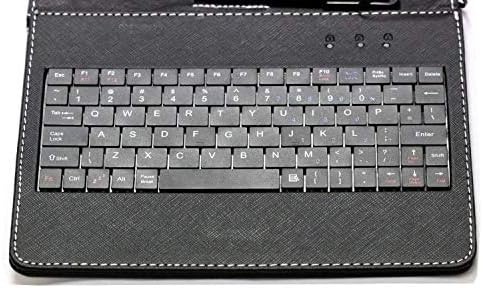 Caixa do teclado preto da Navitech compatível com o Lenovo Tab 2 A10-30 HD 10,1 polegadas | Lenovo TAB 2 A10-70F Tablet de 10,1 polegadas
