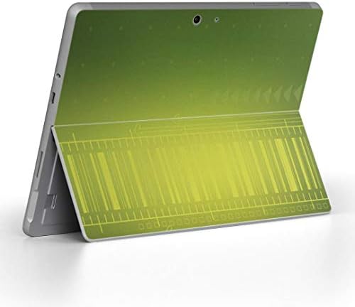 capa de decalque igsticker para o Microsoft Surface Go/Go 2 Ultra Thin Protective Body Skins 001856 Padrão simples verde simples