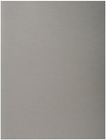 Pasta de corte quadrado de rochas exacompta, 24 x 32 cm, 210 g - cinza, pacote de 10
