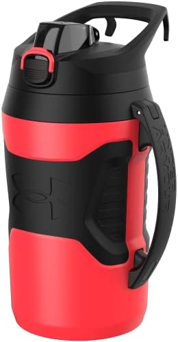 Under Armour Playmaker Sport Jug, Water Bottle com alça, resistente à espuma e de vazamento, 64oz e 32oz