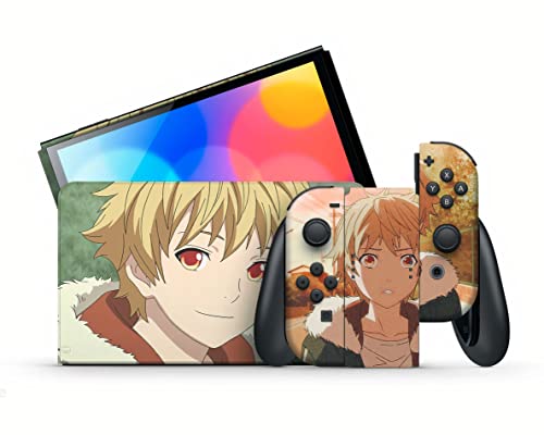 Classic Noragami Anime Full Wrap Skin for Switch OLED Protector Decal de decalques fosco de vinil adesivos