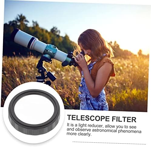 Solustre Reducer Acessory Filter Professional para e resolução Aprimorando o telescópio Observação de filmes Cobertão