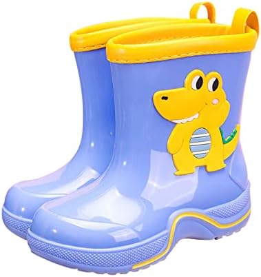 Botas de chuva infantil solas texturizadas Luz sem deslizamento Sapatos de chuva confortáveis ​​para sapatos de água da escola primária
