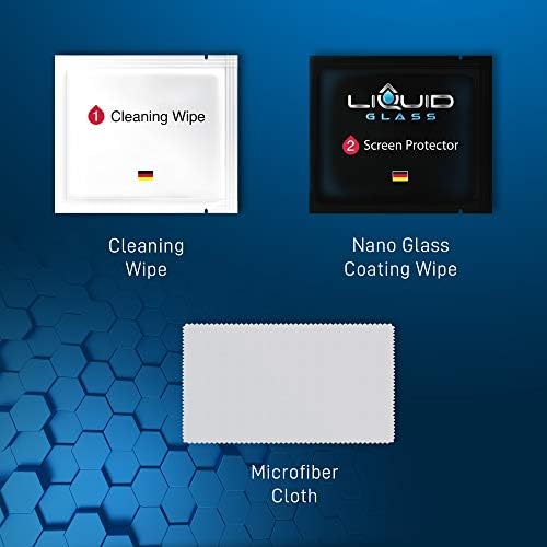 Protetor de tela de vidro líquido com cobertura de US $ 500 | Limpe a proteção de nano resistentes ao arranhão e quebra para todos os tablets e relógios inteligentes - ajuste universal