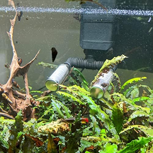 Filtro do filtro de admissão de Powkoo, aquarium peixe tanque de peixes pré-filtro de entrada de filtro de tampa de