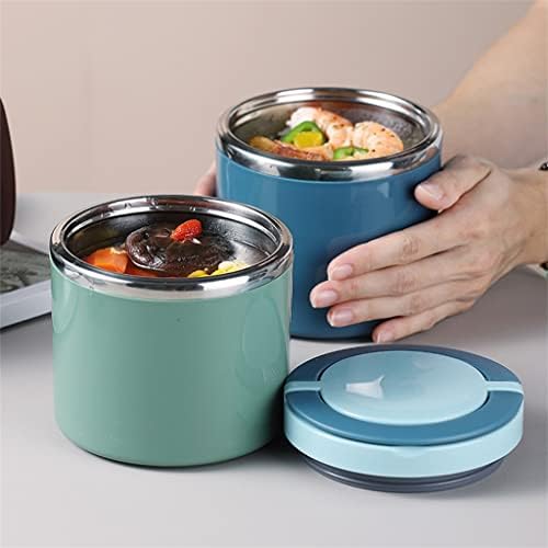 PDGJG SOPA TERMOMOS Alimento Jar Jar Caixa Bento de Almoço para Alimentos Flores de Aço Antelhado de Alimentos Coldes Com a alça