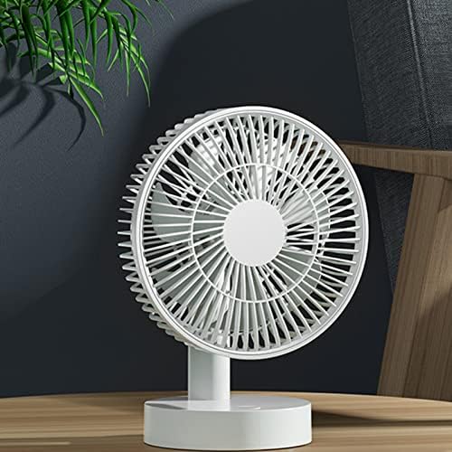 Petyoung USB Wired Mini Desktop Fan, Fã de velocidade de vento ajustável para o escritório em casa